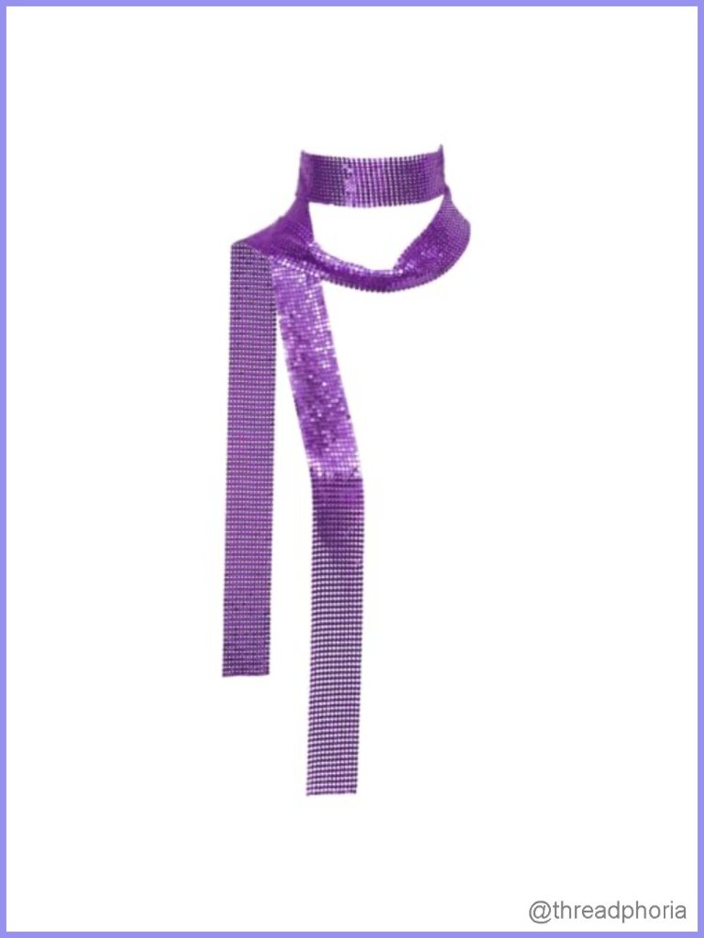 Sequined Fashion Scarf for Women Glitter Neck Scarf Prom Party Accessory